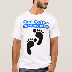 Free Colton - TheBarefoot Bandit T-Shirt