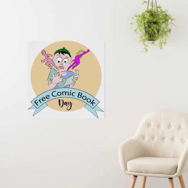 Free Comic Book Day Sign (In Situ (Wall))