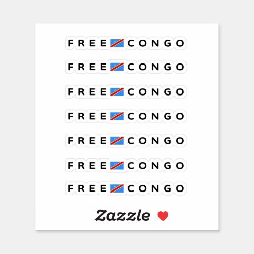 Free Congo Pack Sticker