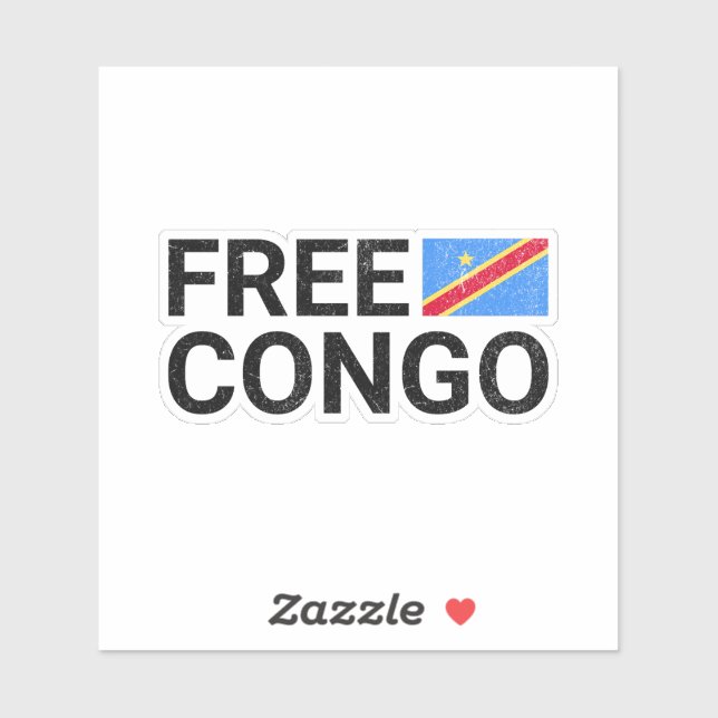Free Congo Sticker (Sheet)