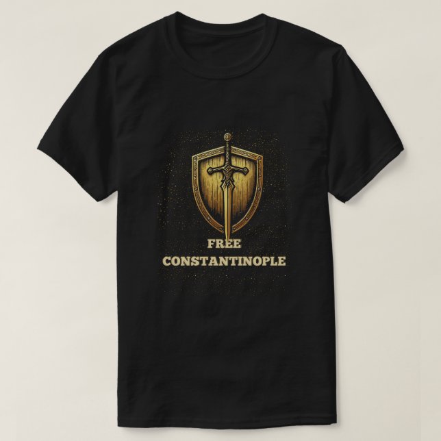 Free Constantinople  T-Shirt (Design Front)