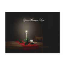 Free Cookies - Christmas Postcard Blank