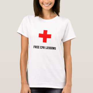 Free CPR Lessons T-Shirt