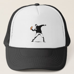 Free D.C. Sandwich Guy – Bold Street Art Protest D Trucker Hat
