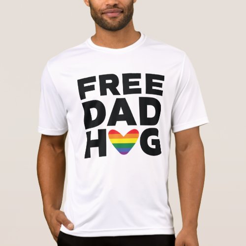 Free Dad Hug T_Shirt