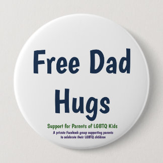 Free Dad Hugs Button