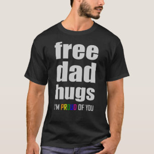 FREE HUGS Family Friendship Peace Funny T-shirt Love Unity Long Sleeve Tee 