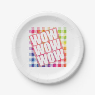 Free Day Wow - WOW WOW WOW meme Essential Paper Plates