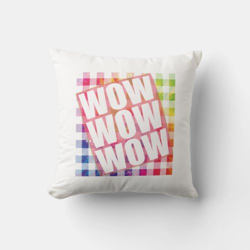 Free Day Wow _ WOW WOW WOW meme Essential  Throw Pillow