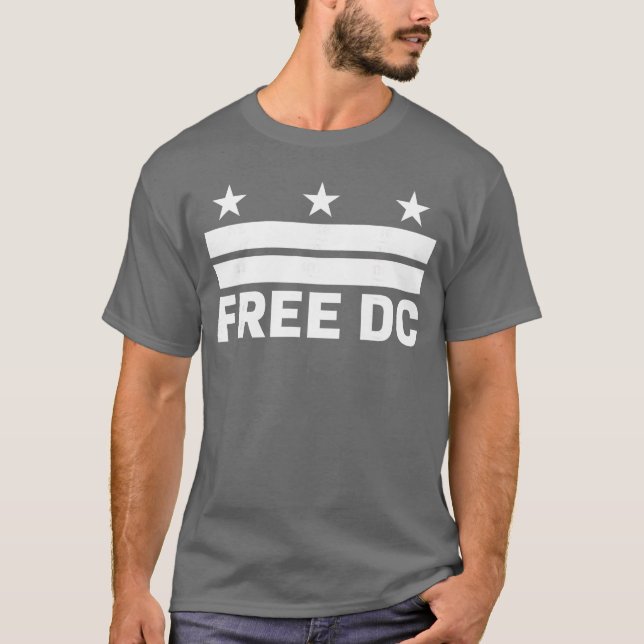 Free DC funny gift T-Shirt (Front)