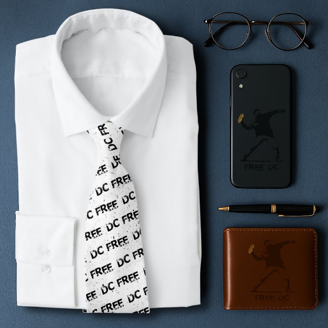 Free DC The Sandwich Guy Washington Free DC Neck Tie (Creator Uploaded)