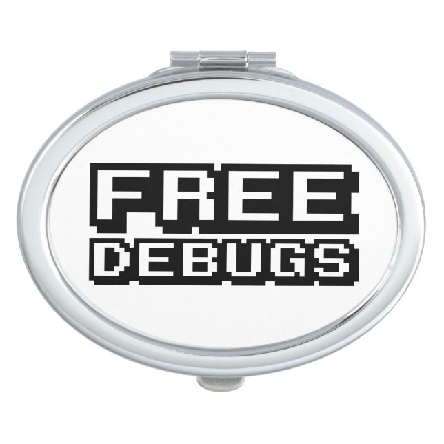 FREE DEBUGS COMPACT MIRROR (Front)