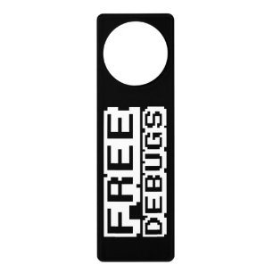 FREE DEBUGS DOOR HANGER