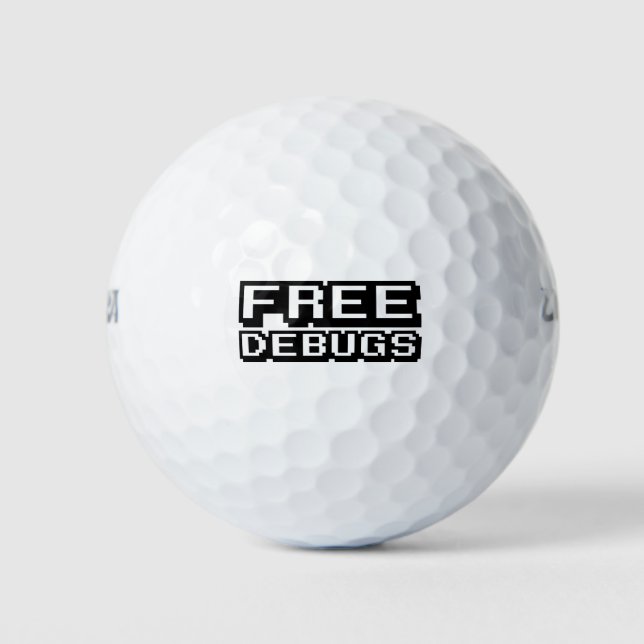 FREE DEBUGS GOLF BALLS (Front)