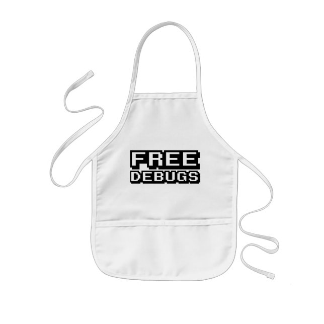FREE DEBUGS KIDS' APRON (Front)