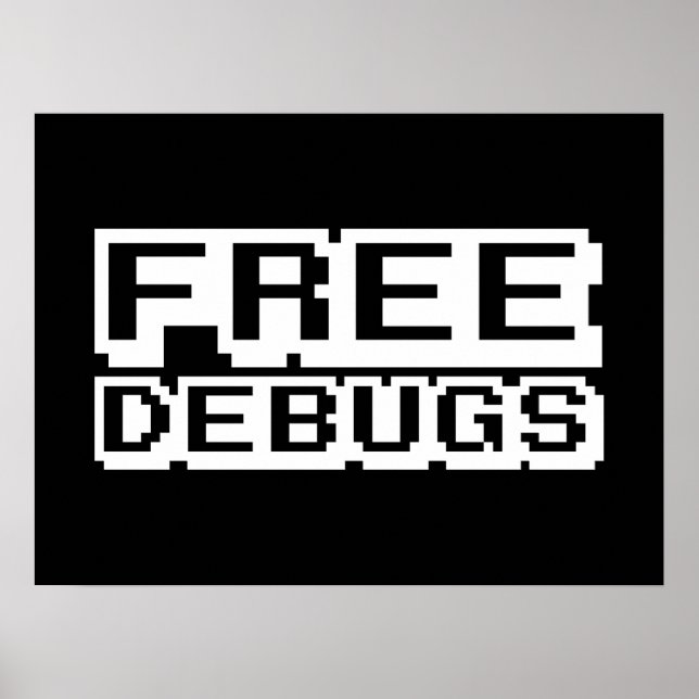 FREE DEBUGS POSTER (Front)