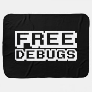 FREE DEBUGS SWADDLE BLANKET