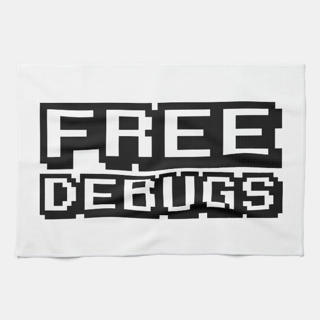 FREE DEBUGS TOWEL (Horizontal)