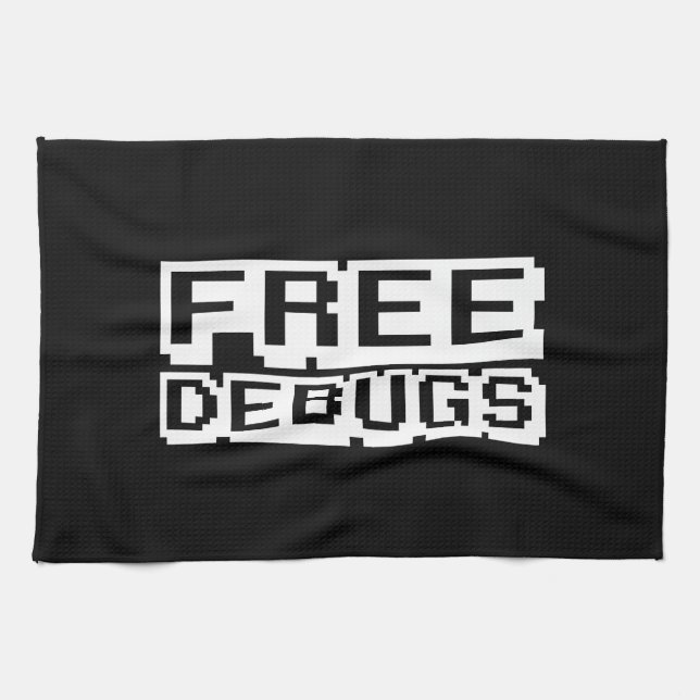 FREE DEBUGS TOWEL (Horizontal)