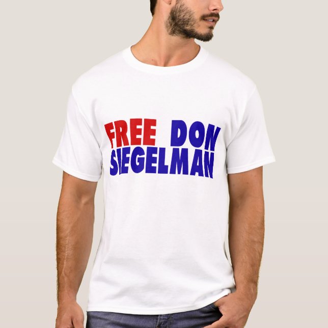 Free Don Siegelman T-Shirt (Front)