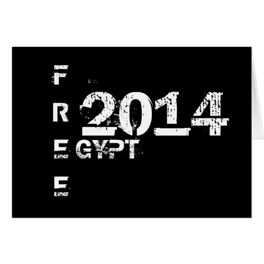 FREE EGYPT 2014 CARDS (Front Horizontal)