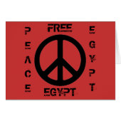 FREE EGYPT PEACE EGYPT (Front Horizontal)