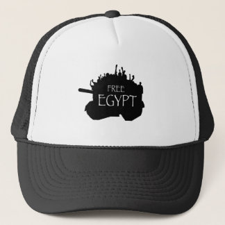 Free Egypt w/ Protesters Trucker Hat