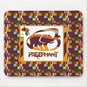 FREE ELEPHANT BY MASANSER PIXELAT MOUSE PAD