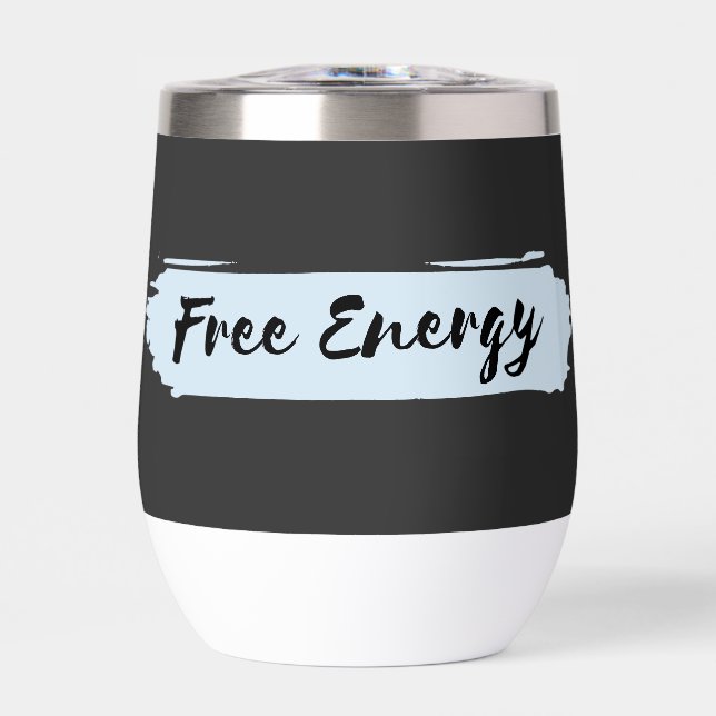 free energy thermal wine tumbler (Front)