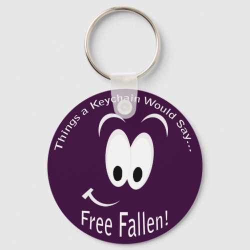 Free Fallen Keychain