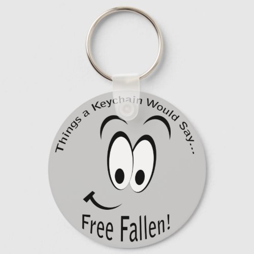 Free Fallen Lt Keychain