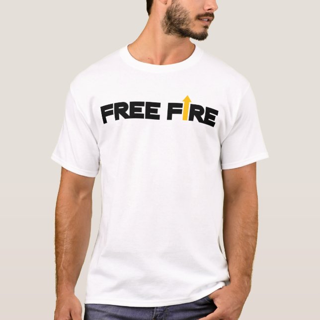 Free Fire T-shirt Unisex free fire logo t-shirt (Front)