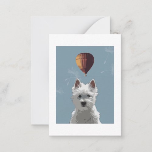 Free Floating Greeting Card