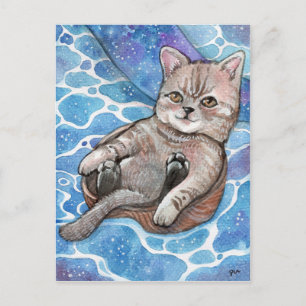 Free Floating Postcard