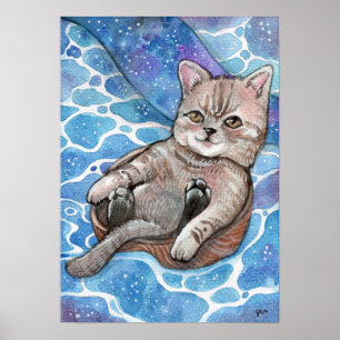 Free Floating Poster