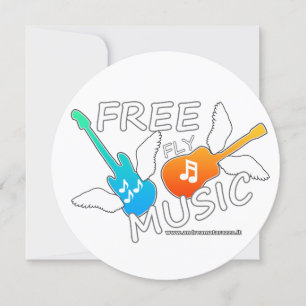 Free Fly Music Invitation