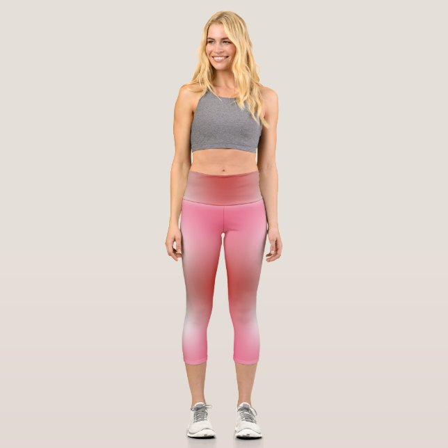 free form gradient on  extra large legging (Front)