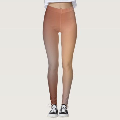 free form gradient on extra large legging