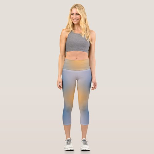free form gradient on extra large legging