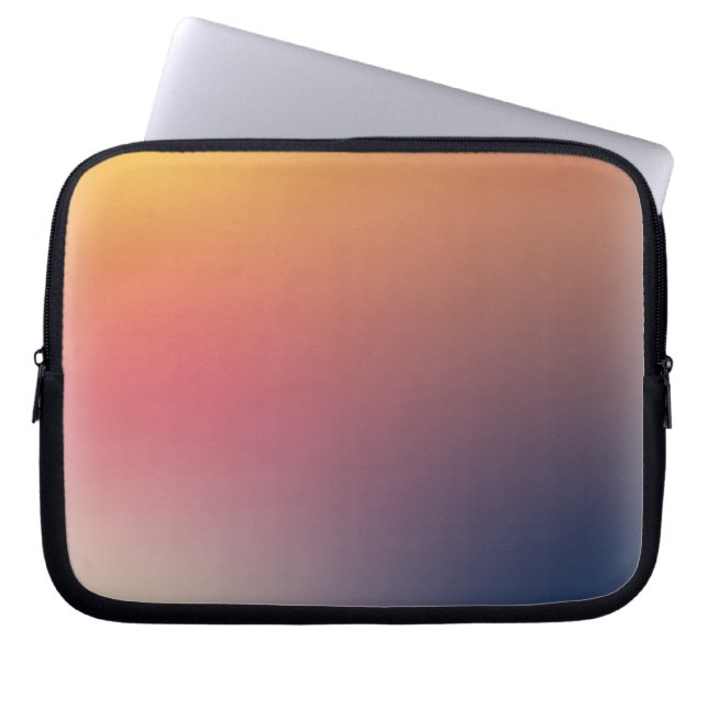 free form gradient on laptop sleeve (Front)