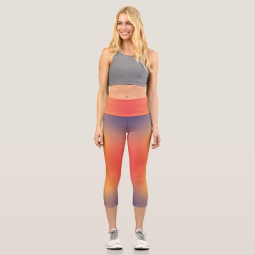 free form gradient on  medium  legging