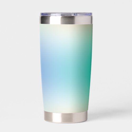 free form pattern on thermal tumbler