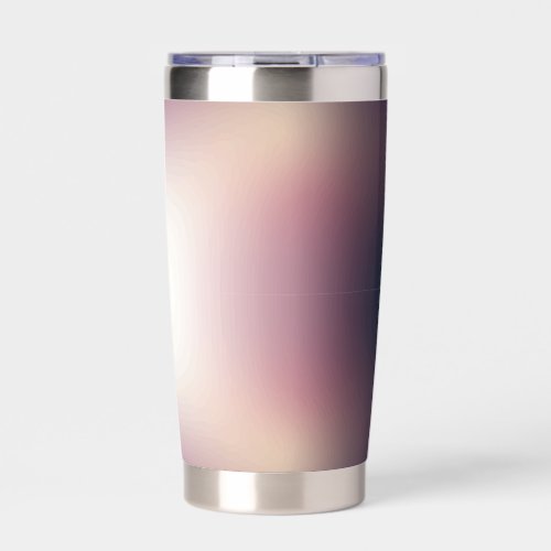 free form pattern on thermal tumbler