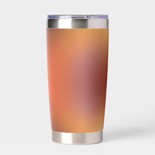 free form pattern on thermal tumbler
