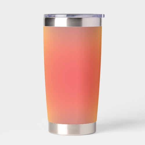 free form pattern on thermal tumbler