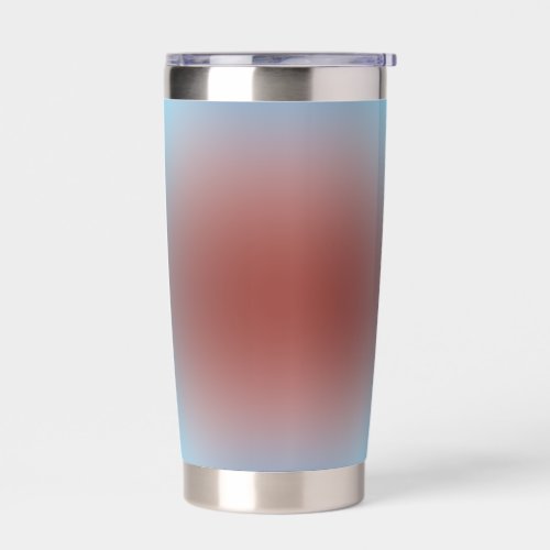 free form pattern on thermal tumbler