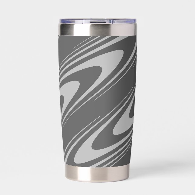 free form pattern on thermal tumbler (Front)