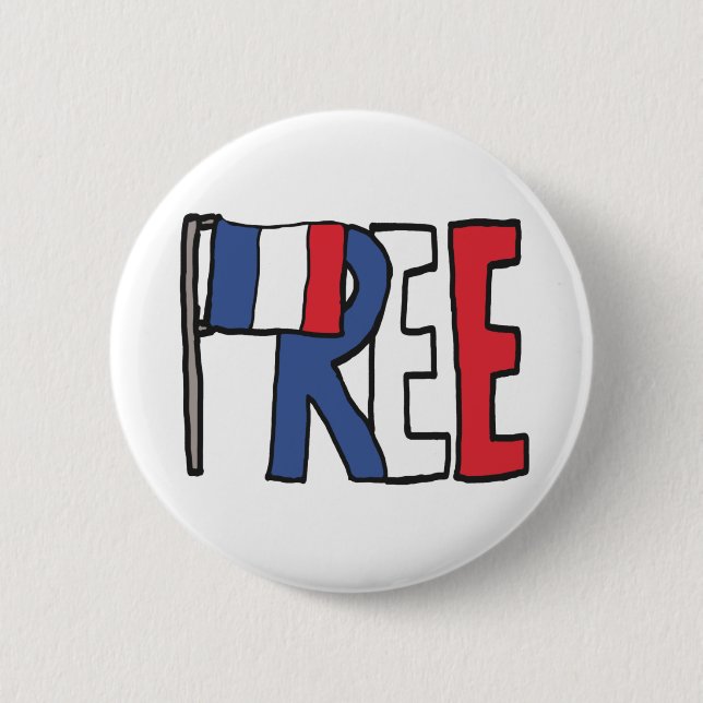 Free France Button (Front)