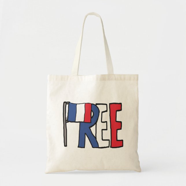 Free France Tote Bag (Front)