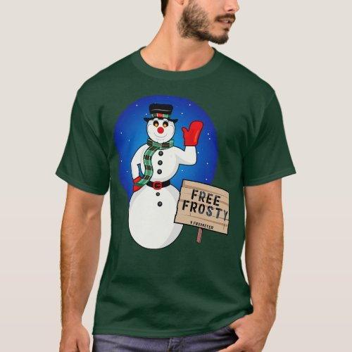 Free Frosty From The Kranks T_Shirt